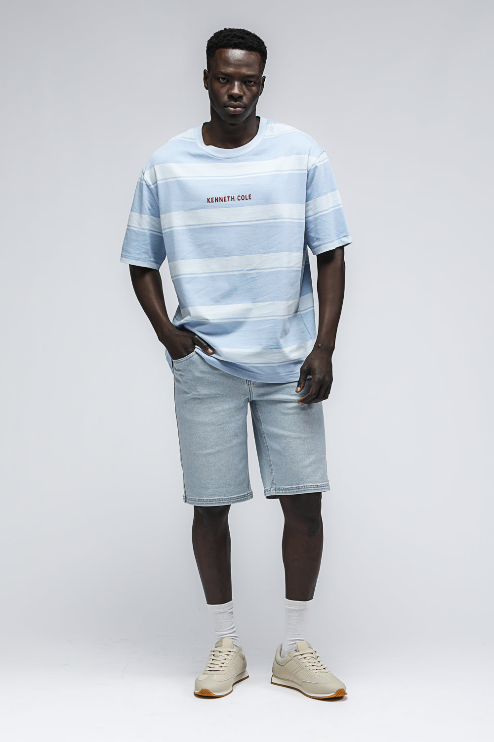 Denim Bermuda Shorts