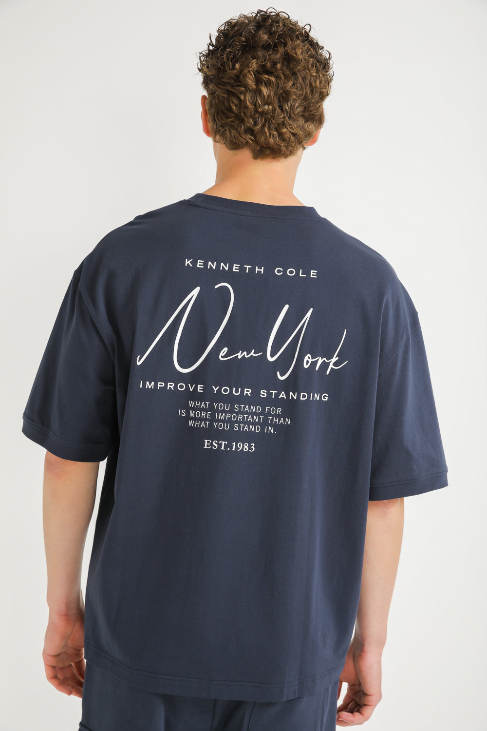 Oversized Cotton Graphic T Shirt