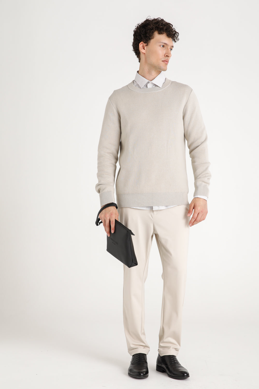Cotton Logo Sweater