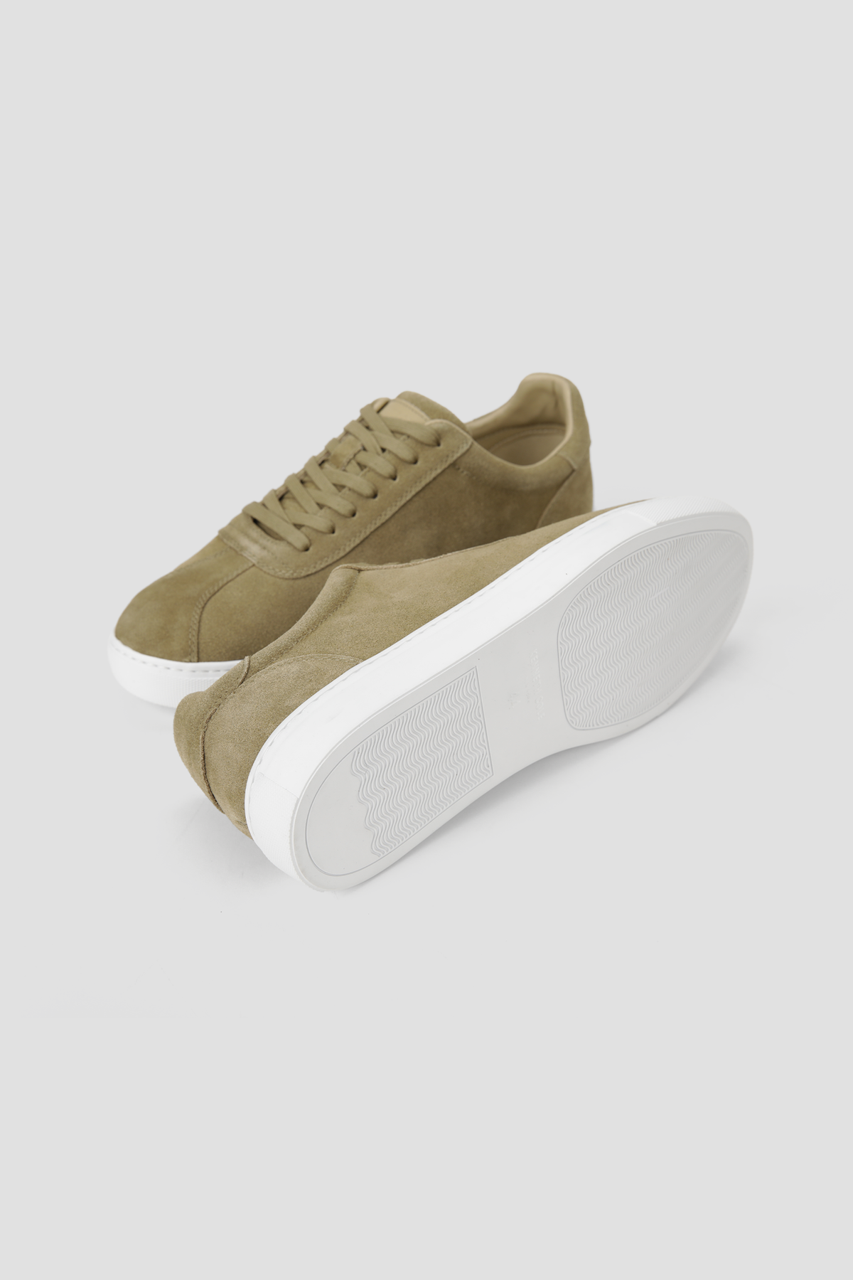 Suede Lace Up Sneakers
