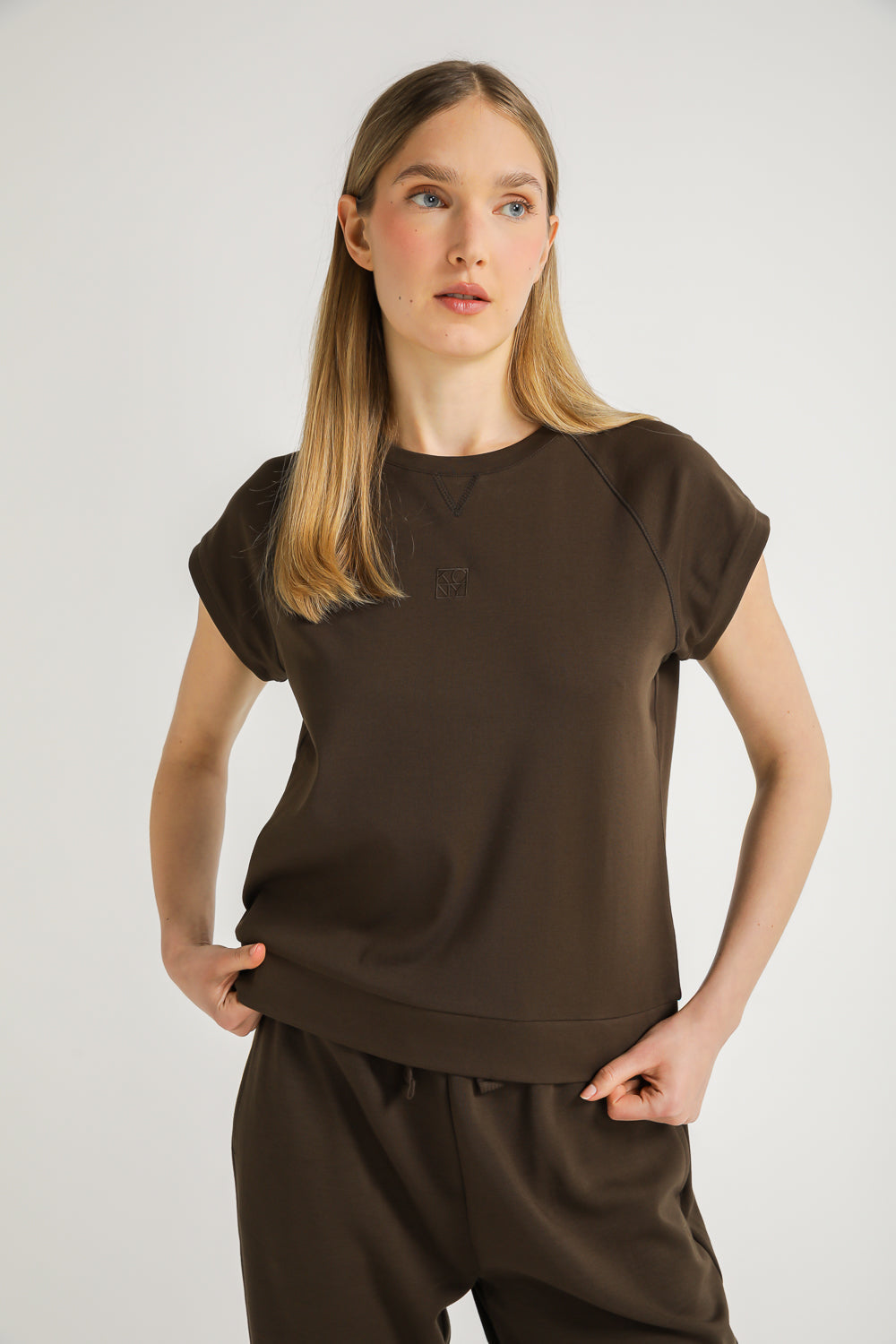 Embroidered Logo T Shirt