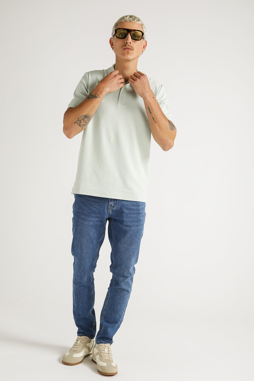 Jacquard Polo Shirt