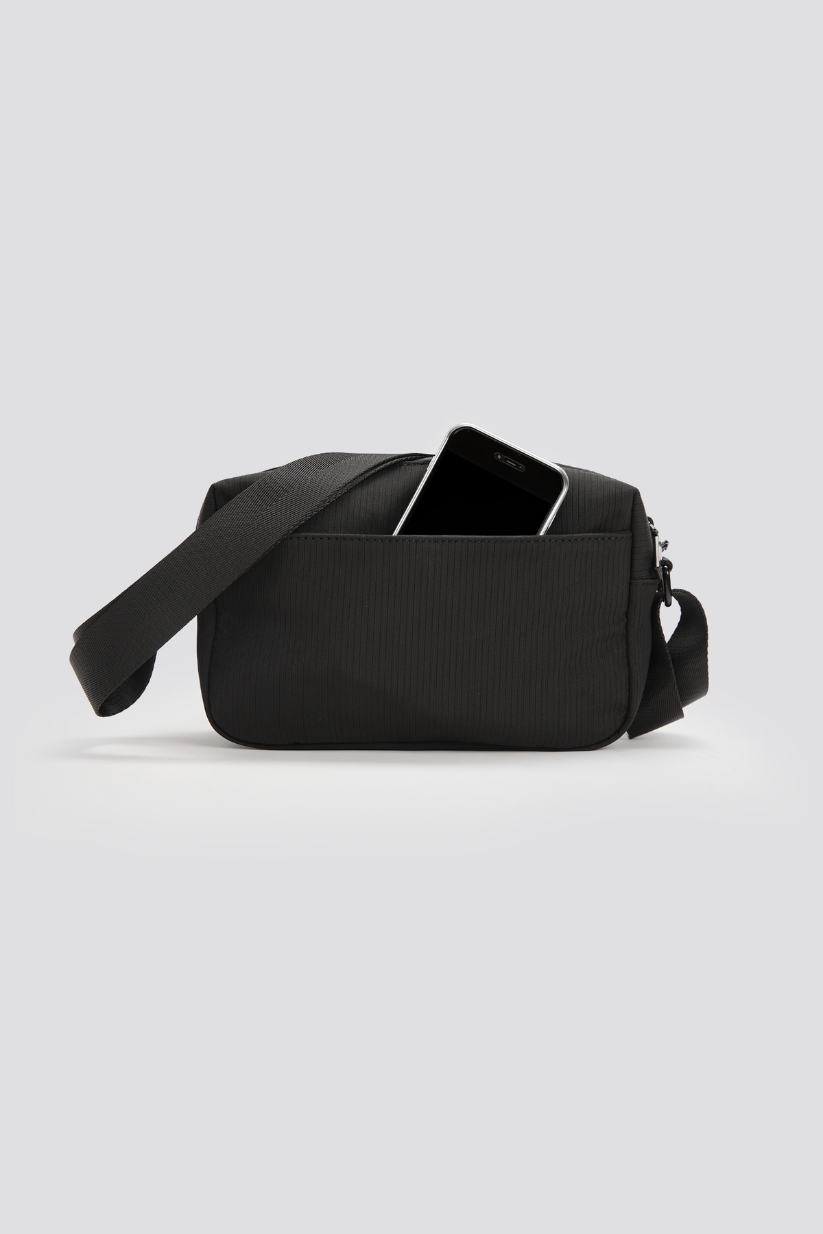 Ribbed Crossbody Bag