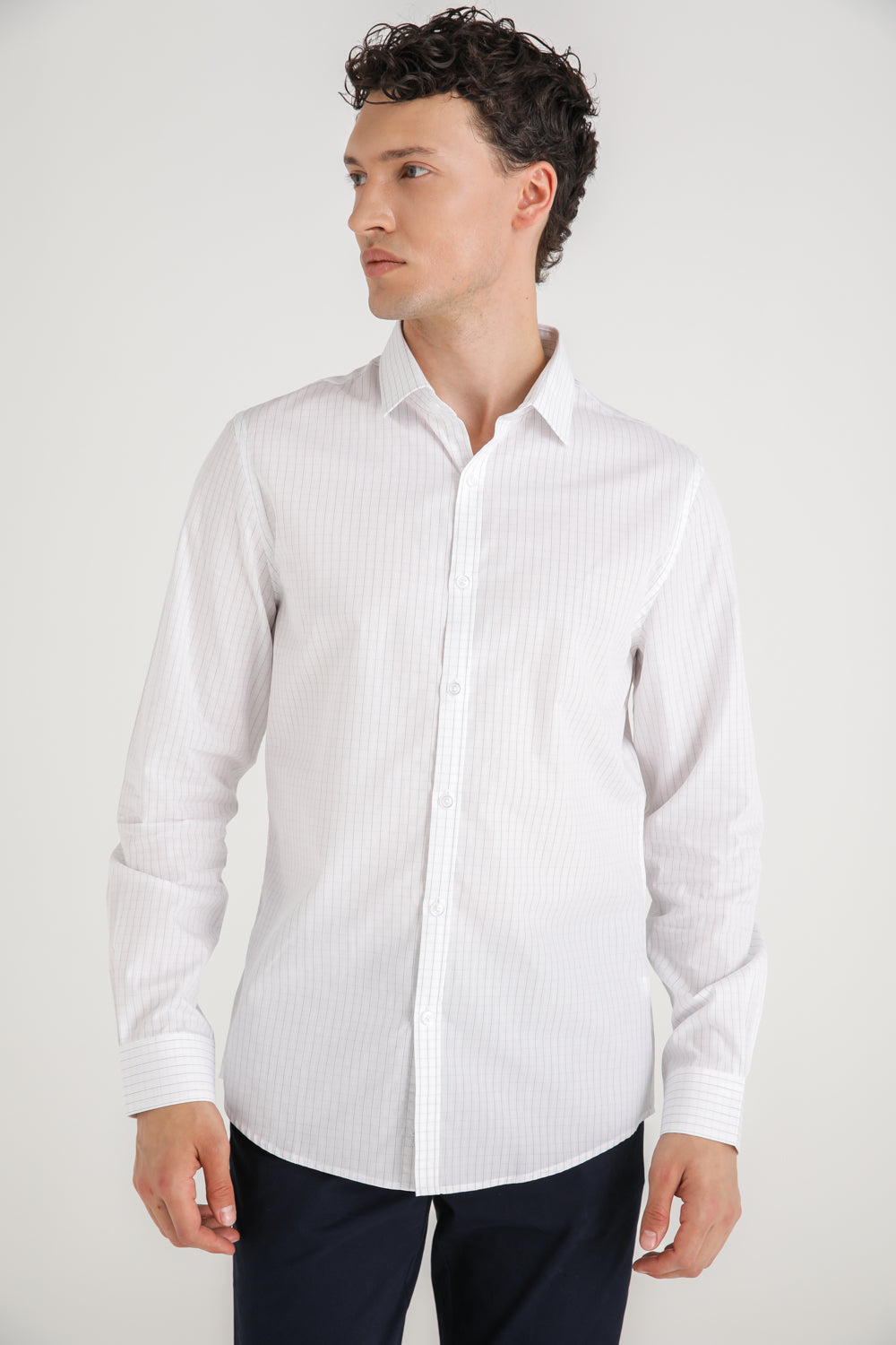 Cotton Button Up Shirt
