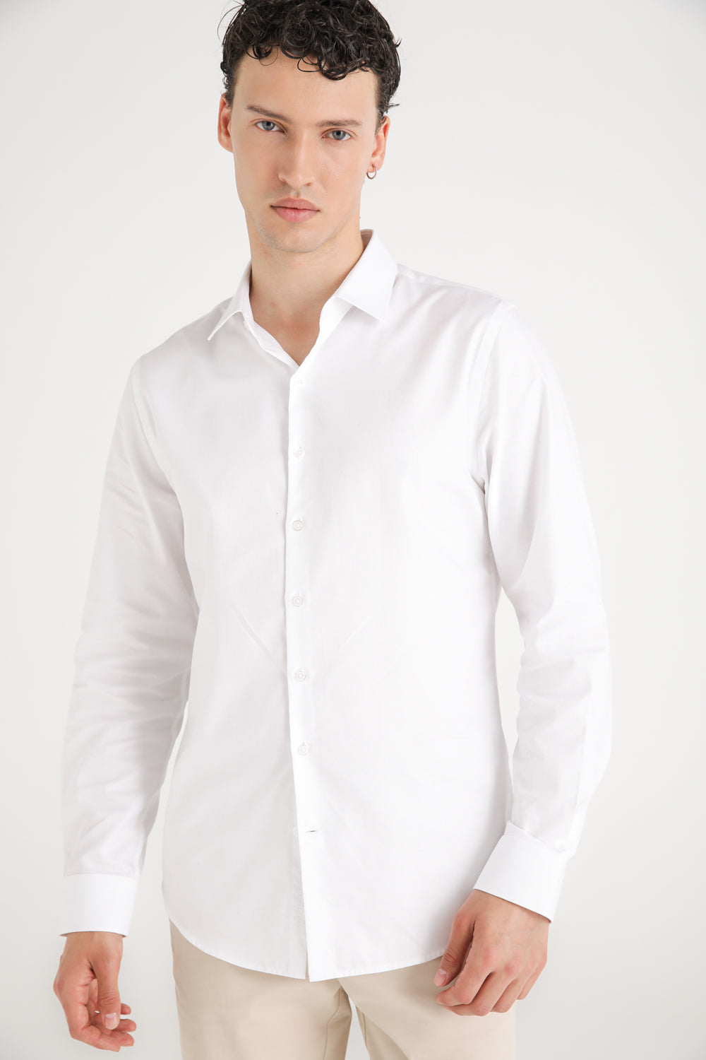Cotton Button Up Shirt