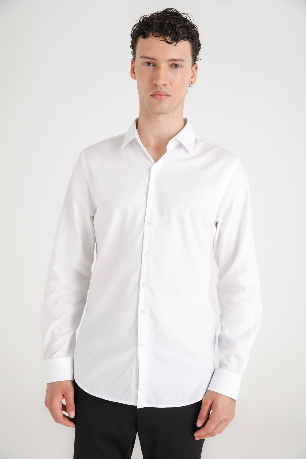 Cotton Button Up Shirt