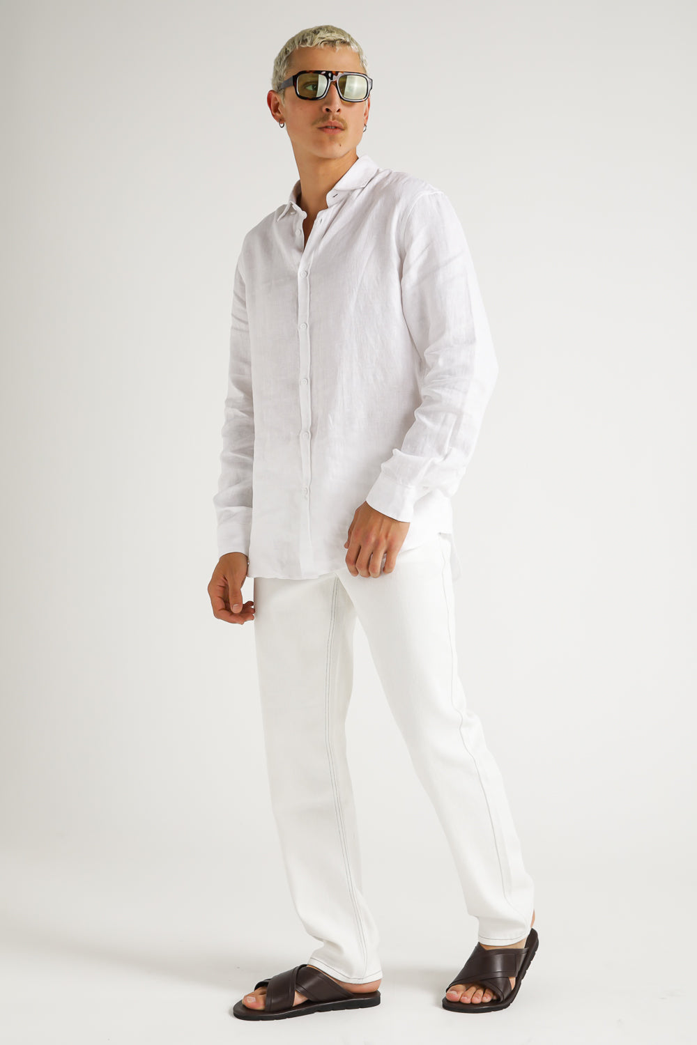 Linen Button Down Shirt