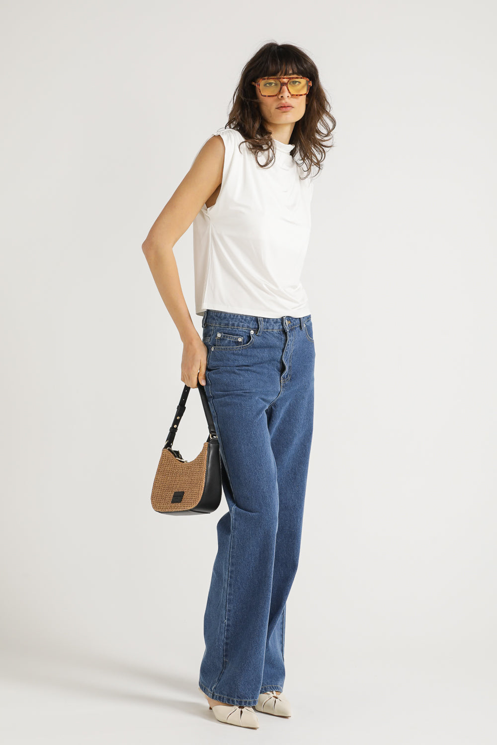 Mock Neck Top