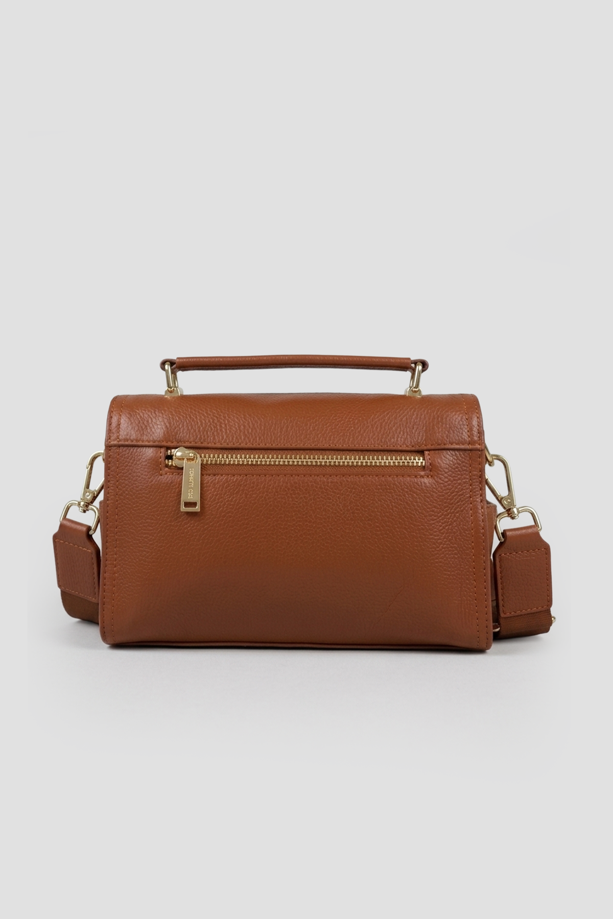 Leather Structured Crossbody Bag