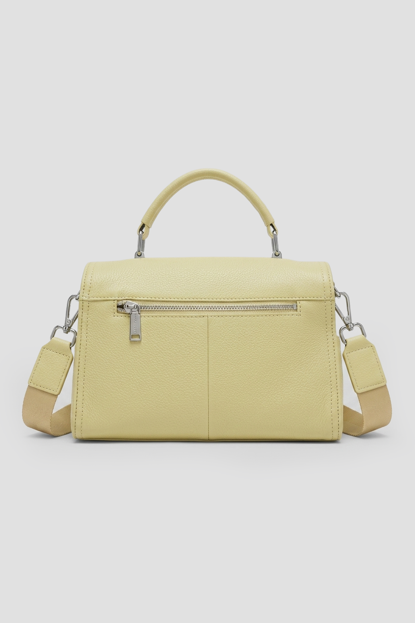 Leather Structured Crossbody Bag