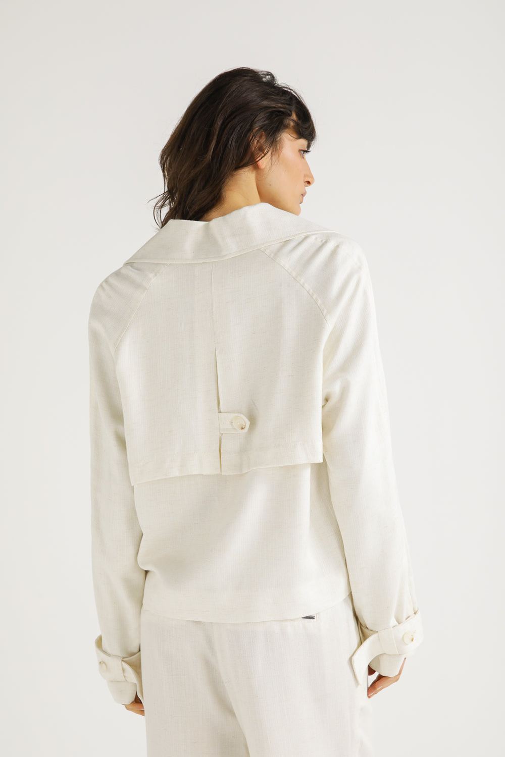 Cropped Tailored Jacket