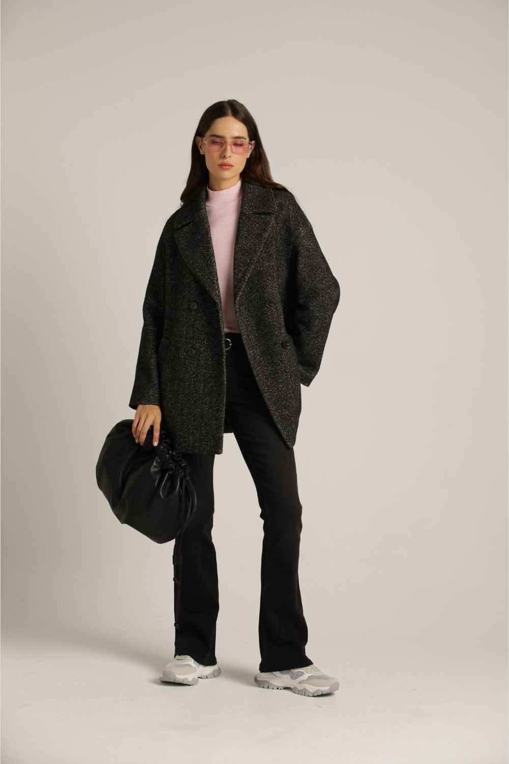 Tailored Textured Coat
