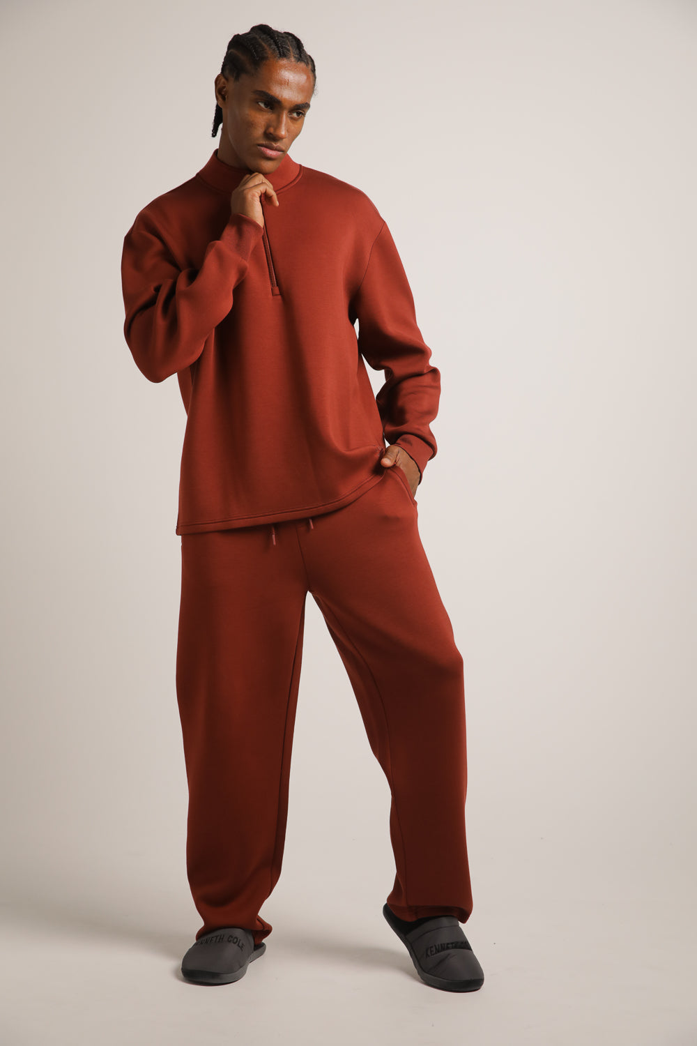 Half Zip Sweatshirt Scuba
