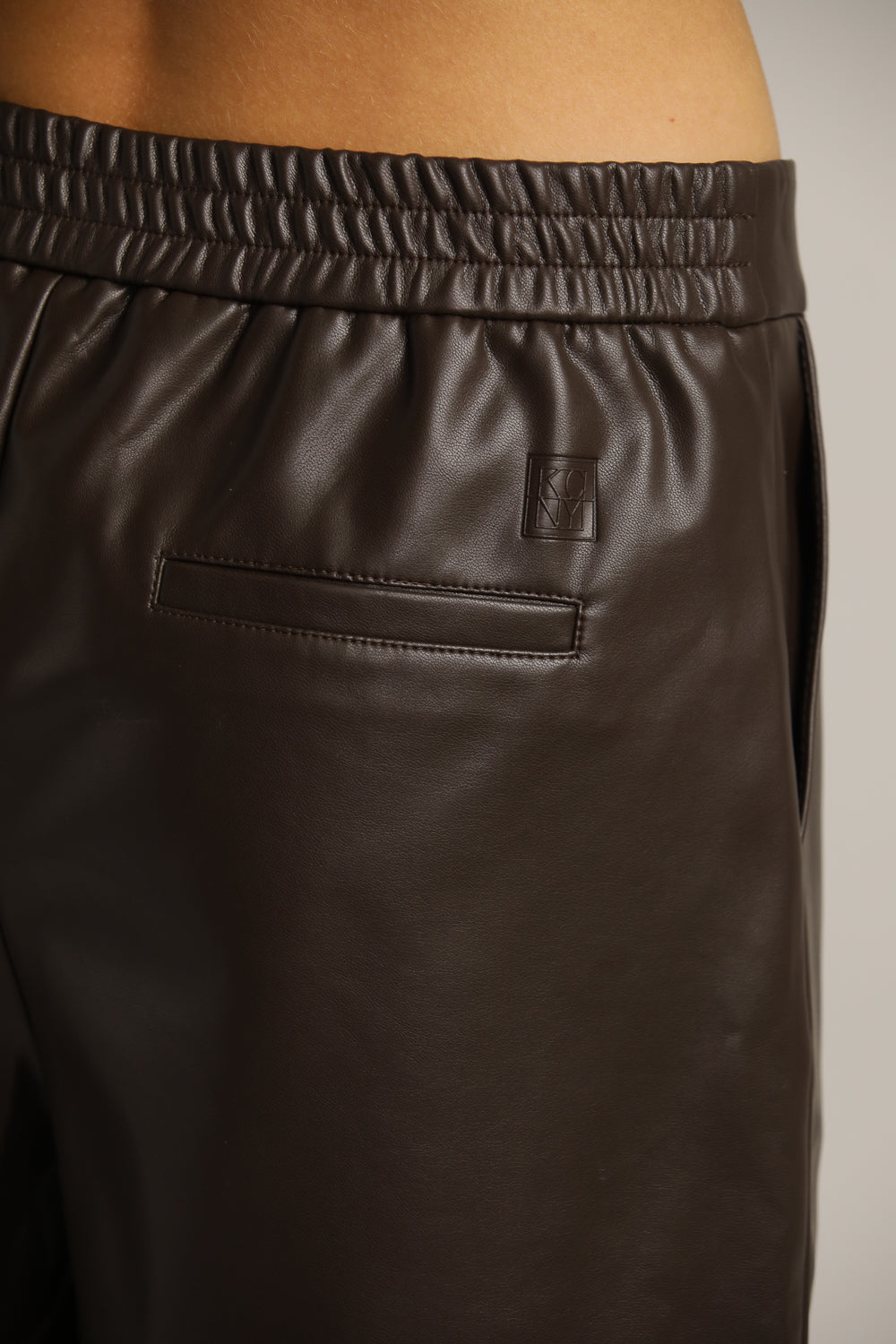Faux Leather Shorts