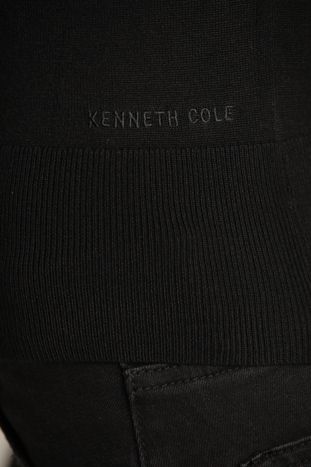 Short-Sleeve Turtleneck Knit With High Collar