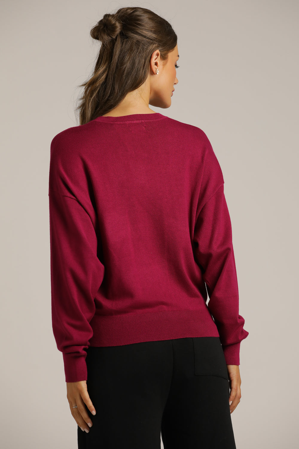 Oversized Knit Top