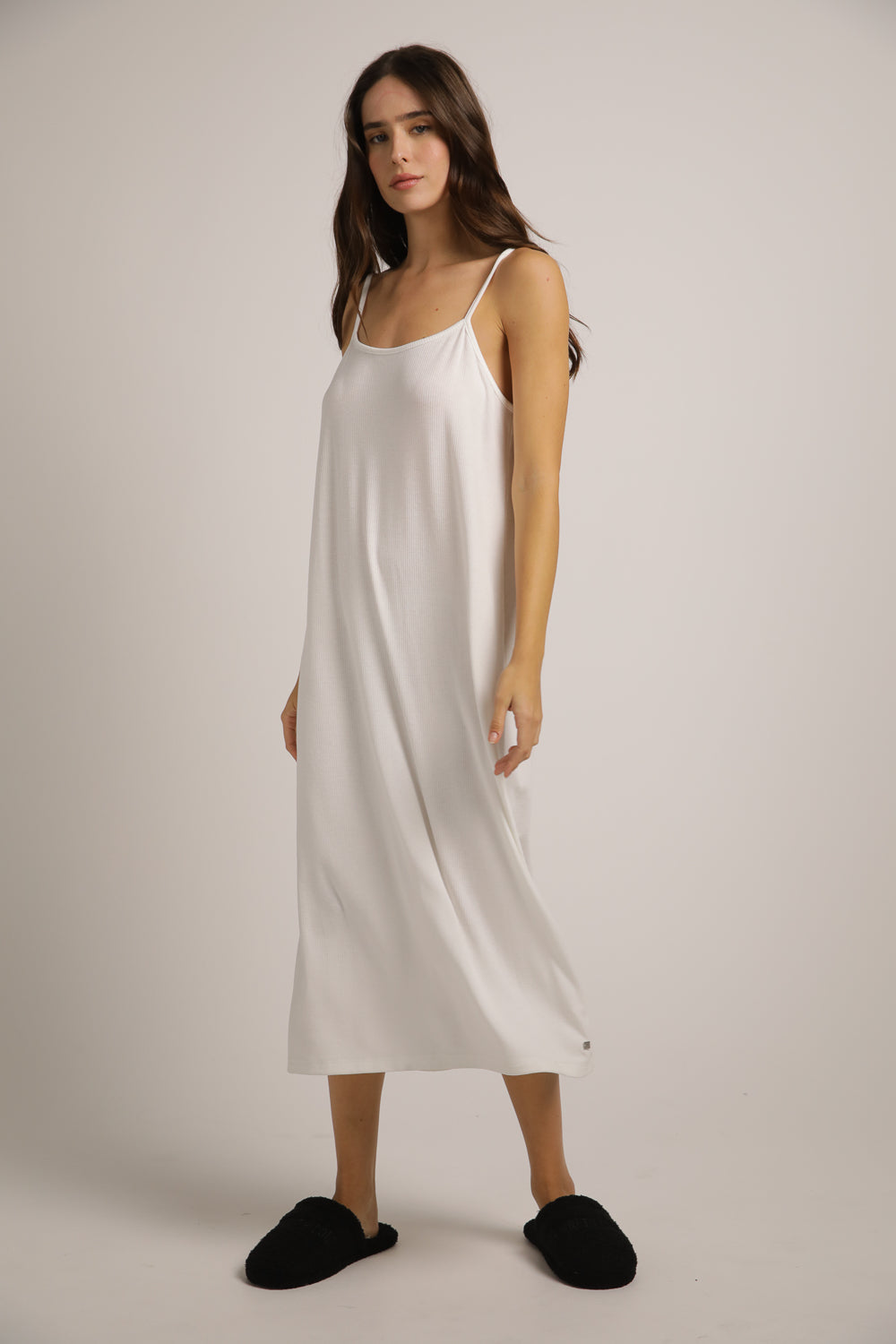 Drop Needle Slip Dress