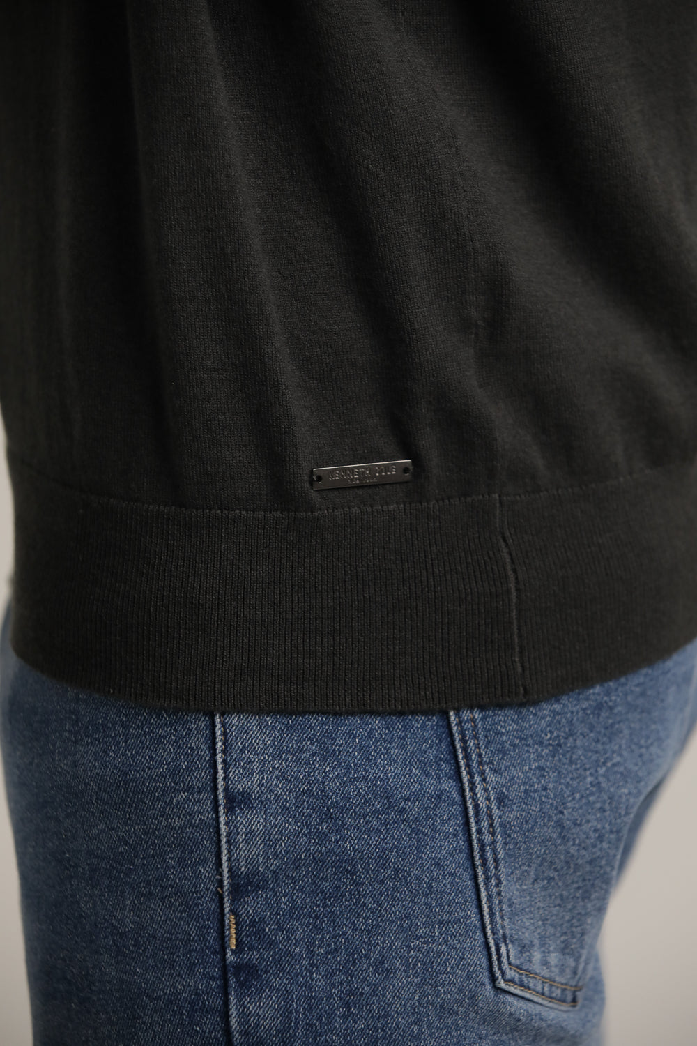 Half-Zip Collar Knit
