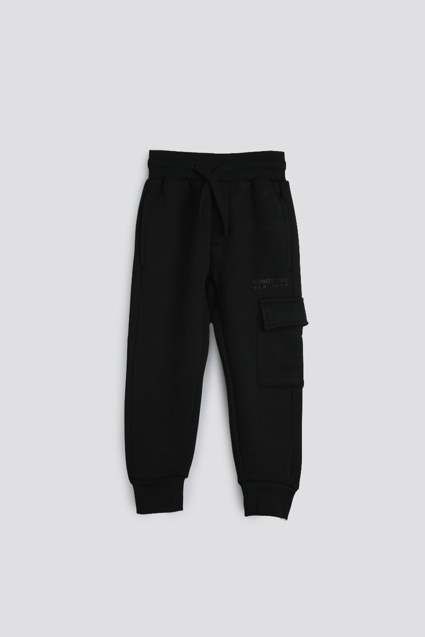 Jogger With Silicone Logo Print