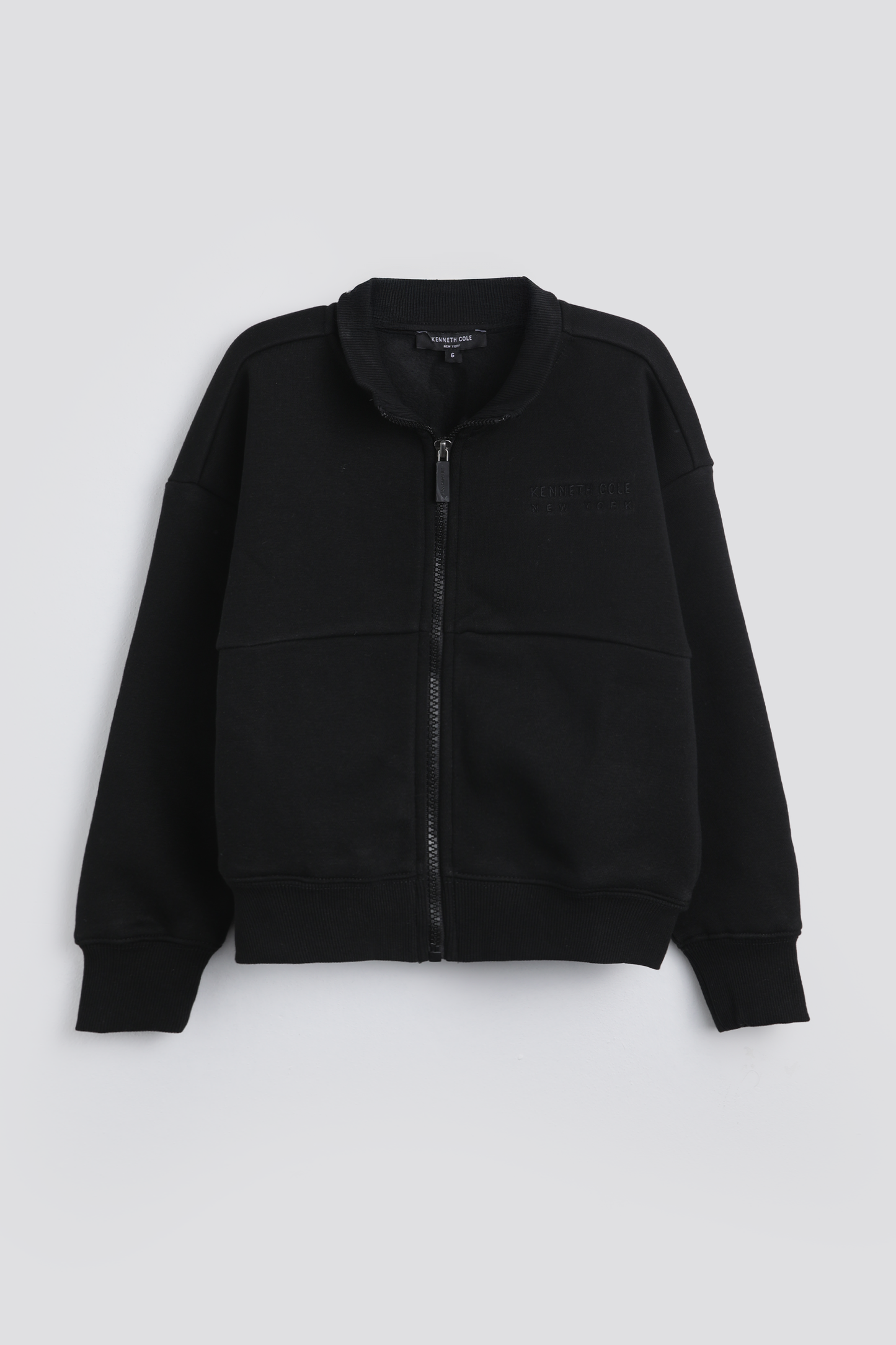 Cropped Zip-Up Hoodie