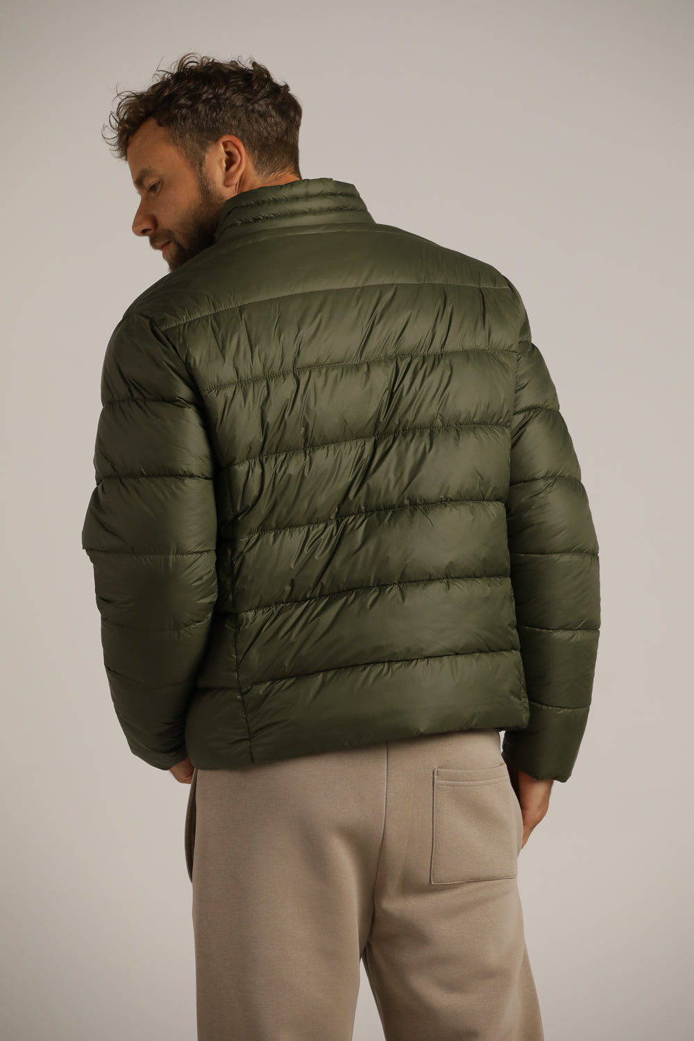 Puffer Coat In Cotton