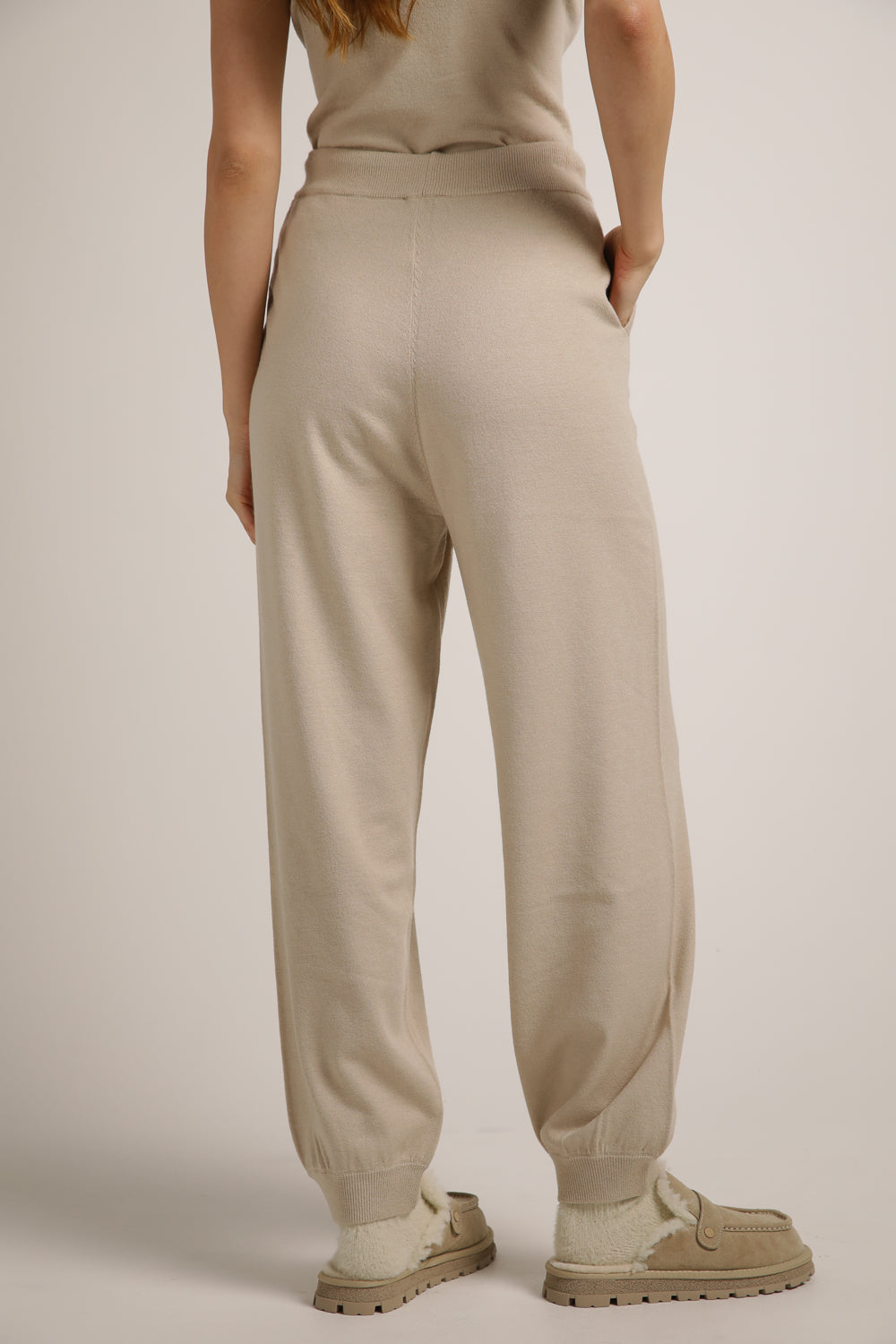 Knitted Cuffed Pants