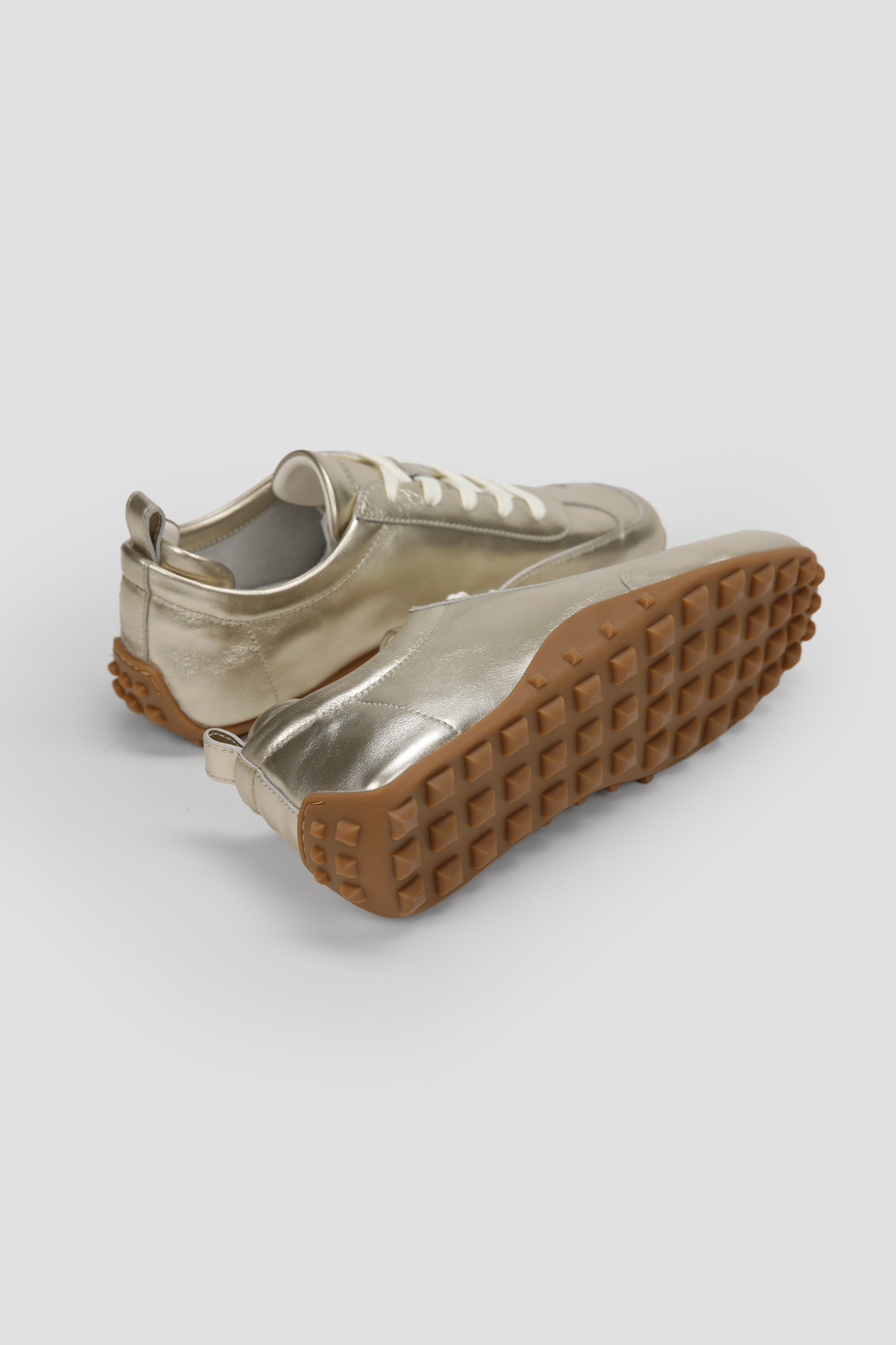 Sleek Leather Sneakers
