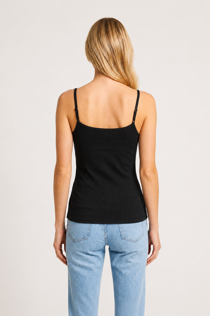 Ribbed Camisole Tank Top