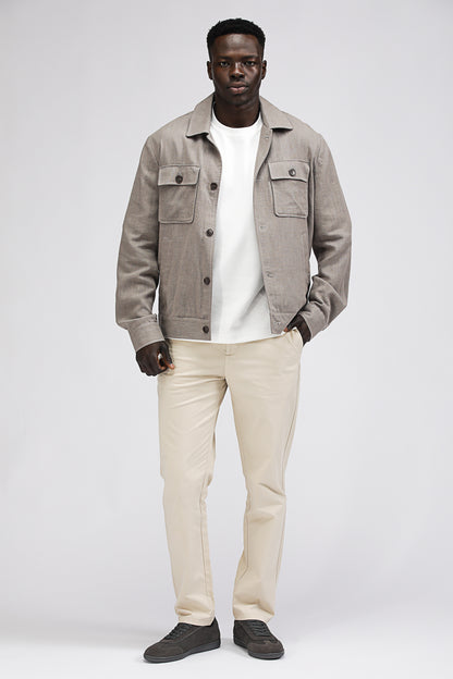 Straight Leg Trousers
