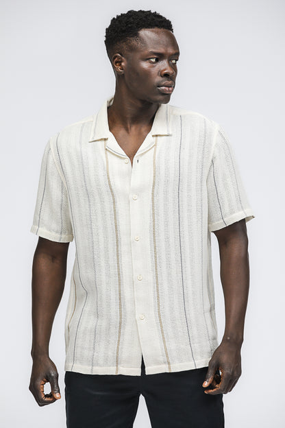 Striped Short Sleeve Shirt