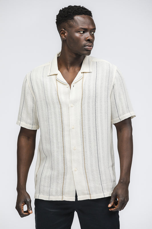 Striped Short Sleeve Shirt