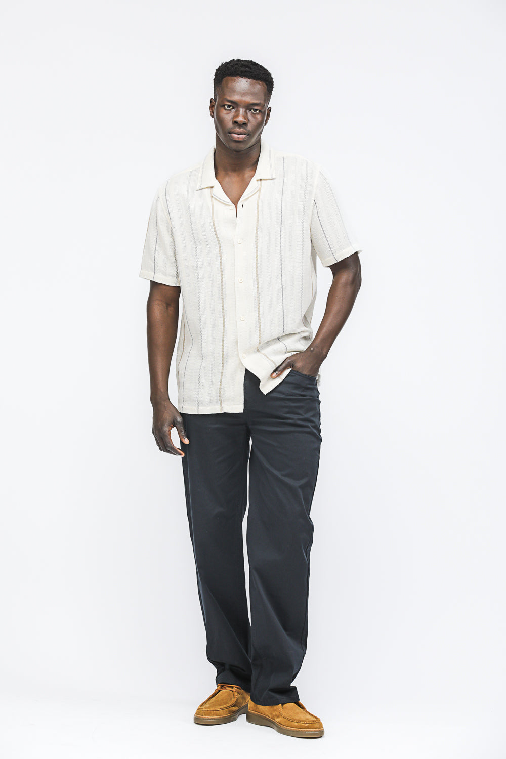 Striped Short Sleeve Shirt