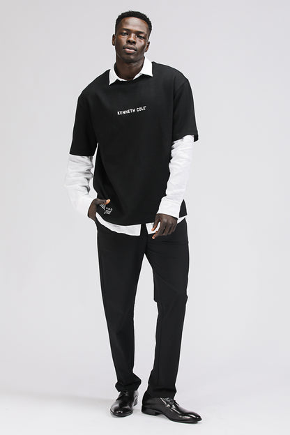 Straight Leg Trousers