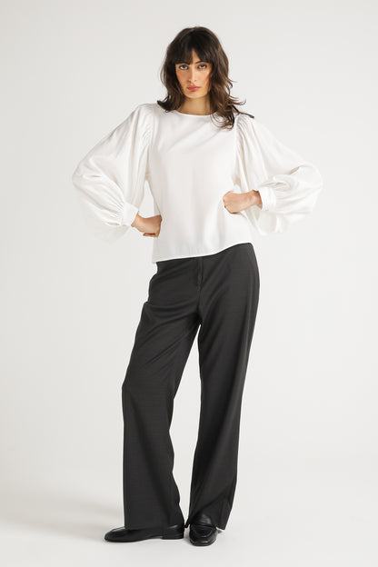 Blouse with Volume Sleeves