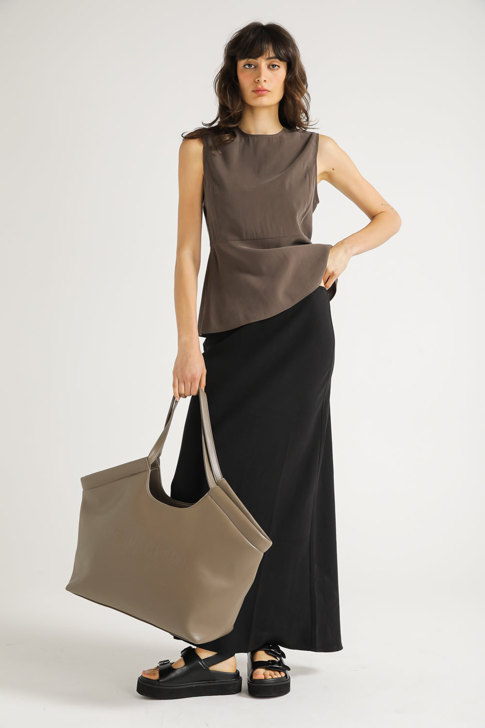Structured Peplum Top