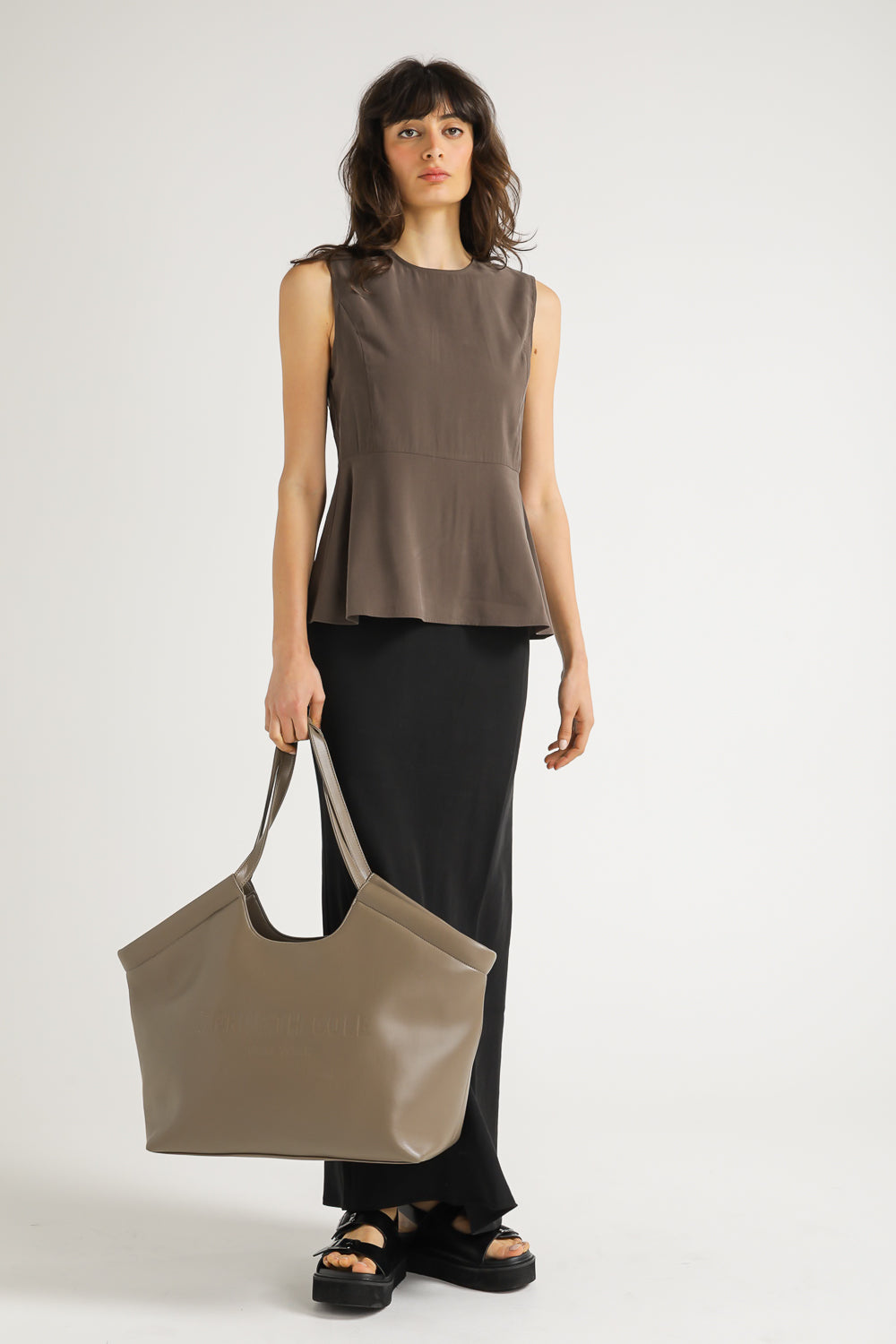 Structured Peplum Top