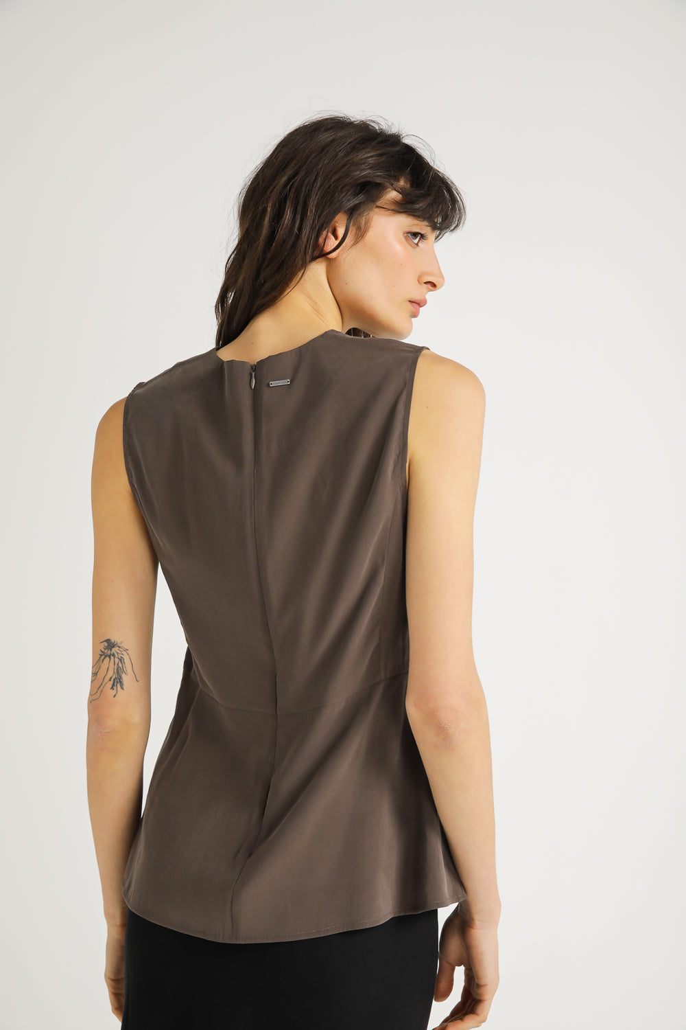 Structured Peplum Top