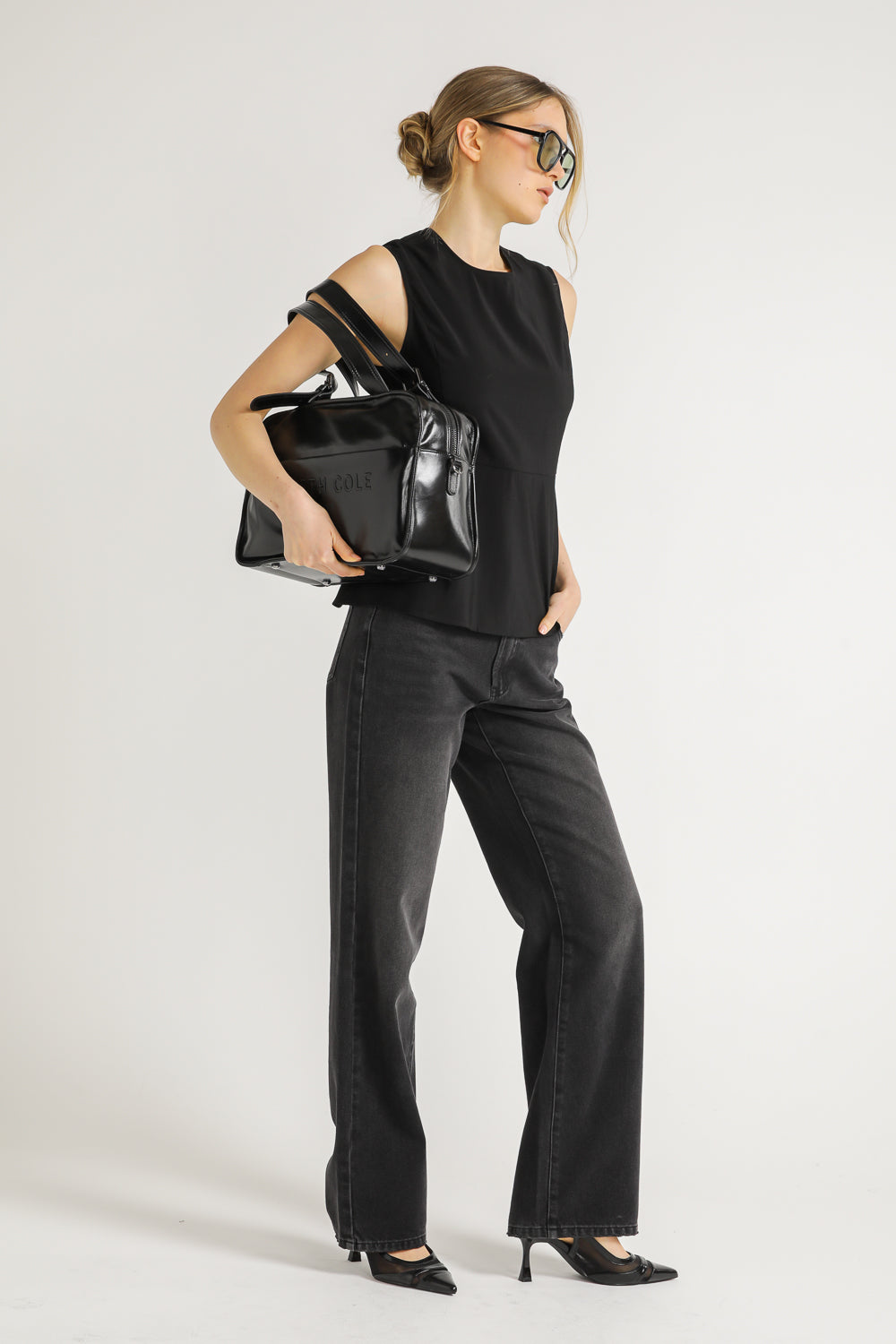 Structured Peplum Top