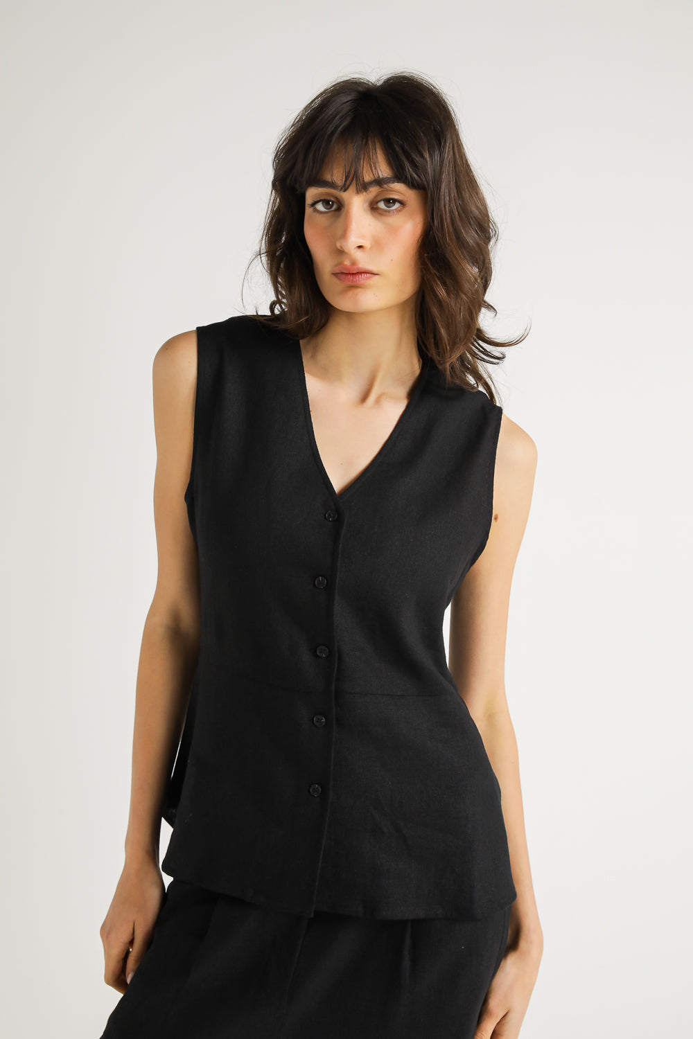 Peplum Vest