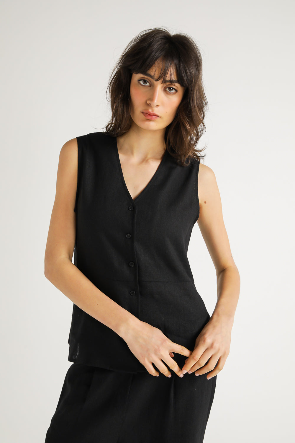 Peplum Vest