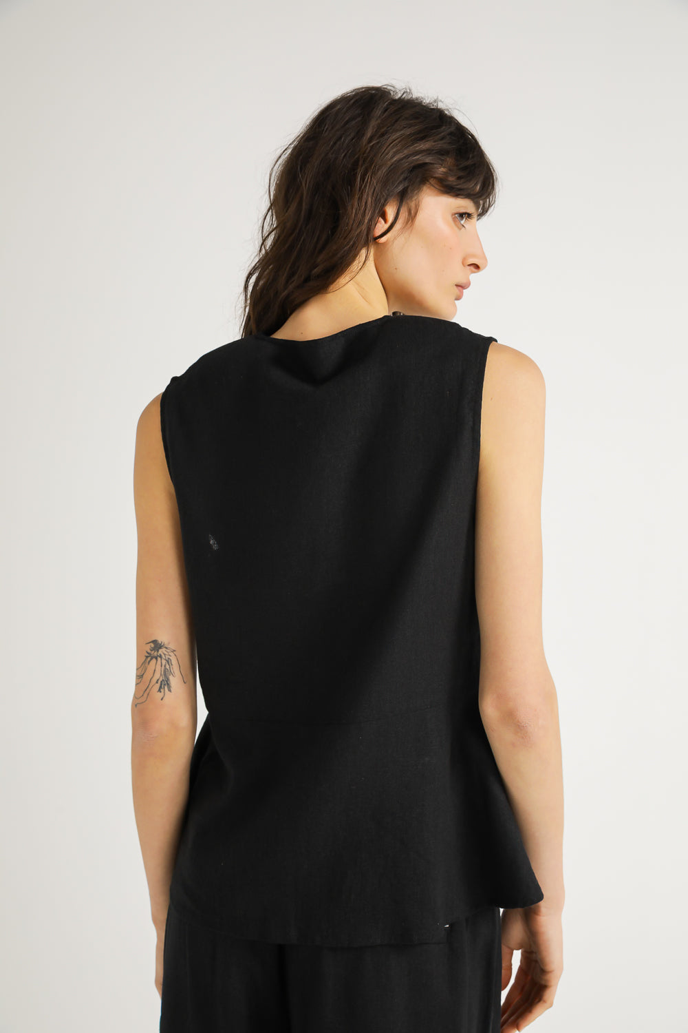Peplum Vest