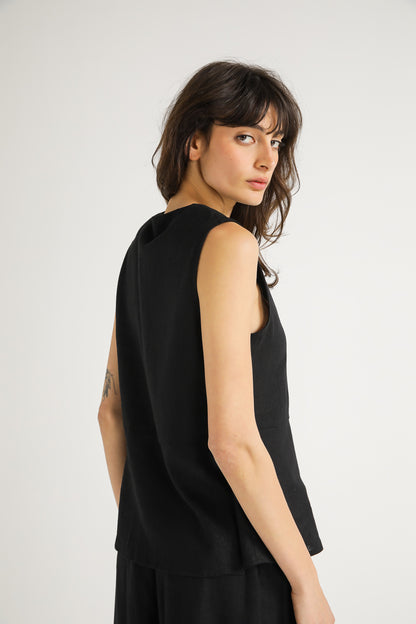 Peplum Vest