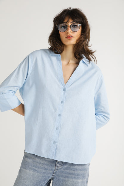Striped Button Down Shirt
