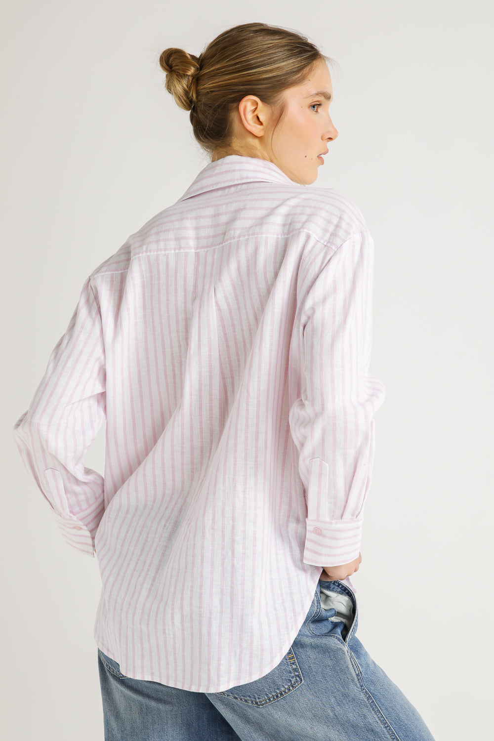 Striped Button Down Shirt