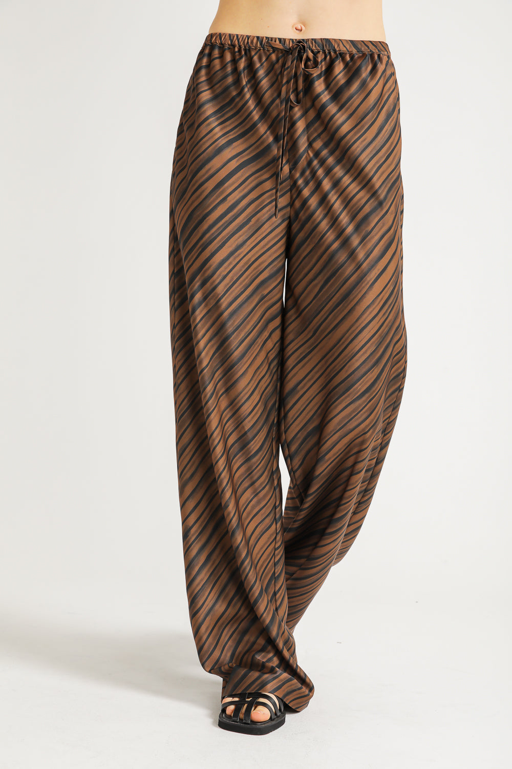 Striped Print Pants