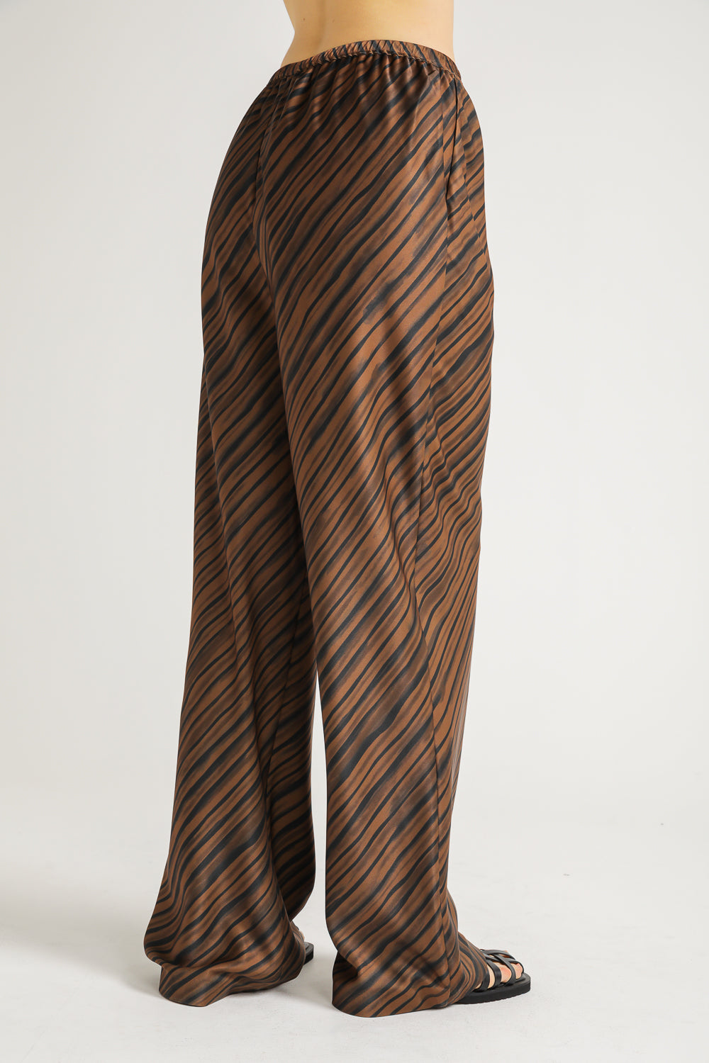 Striped Print Pants