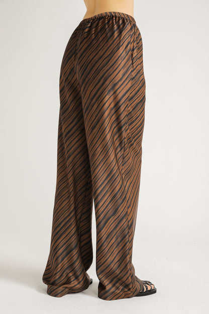Striped Print Pants