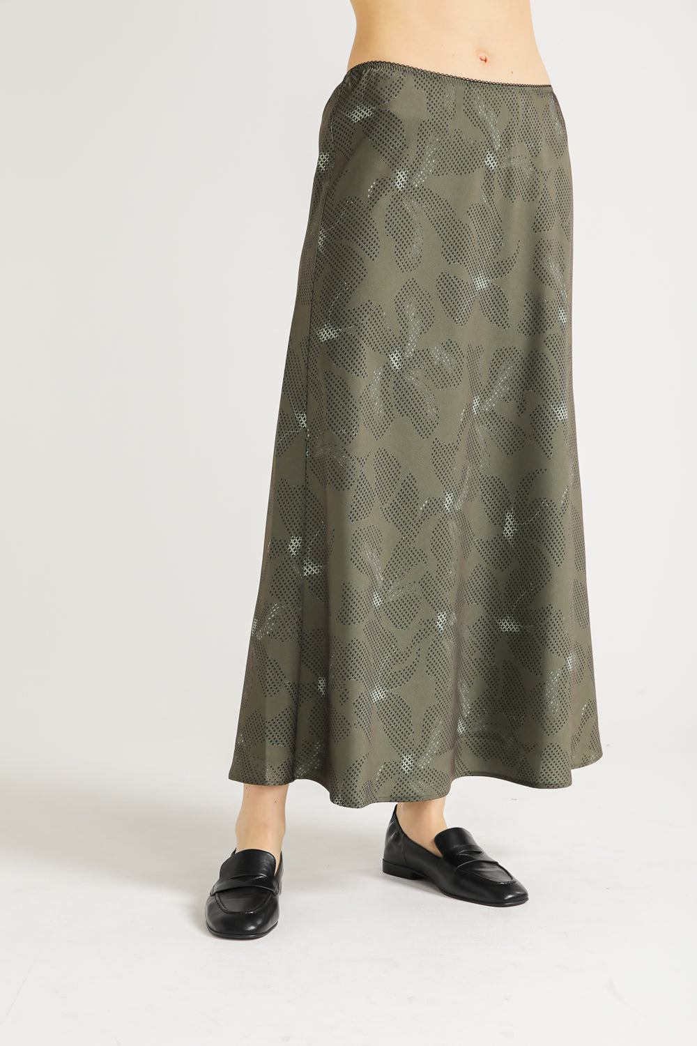 Flowers Print Skirt