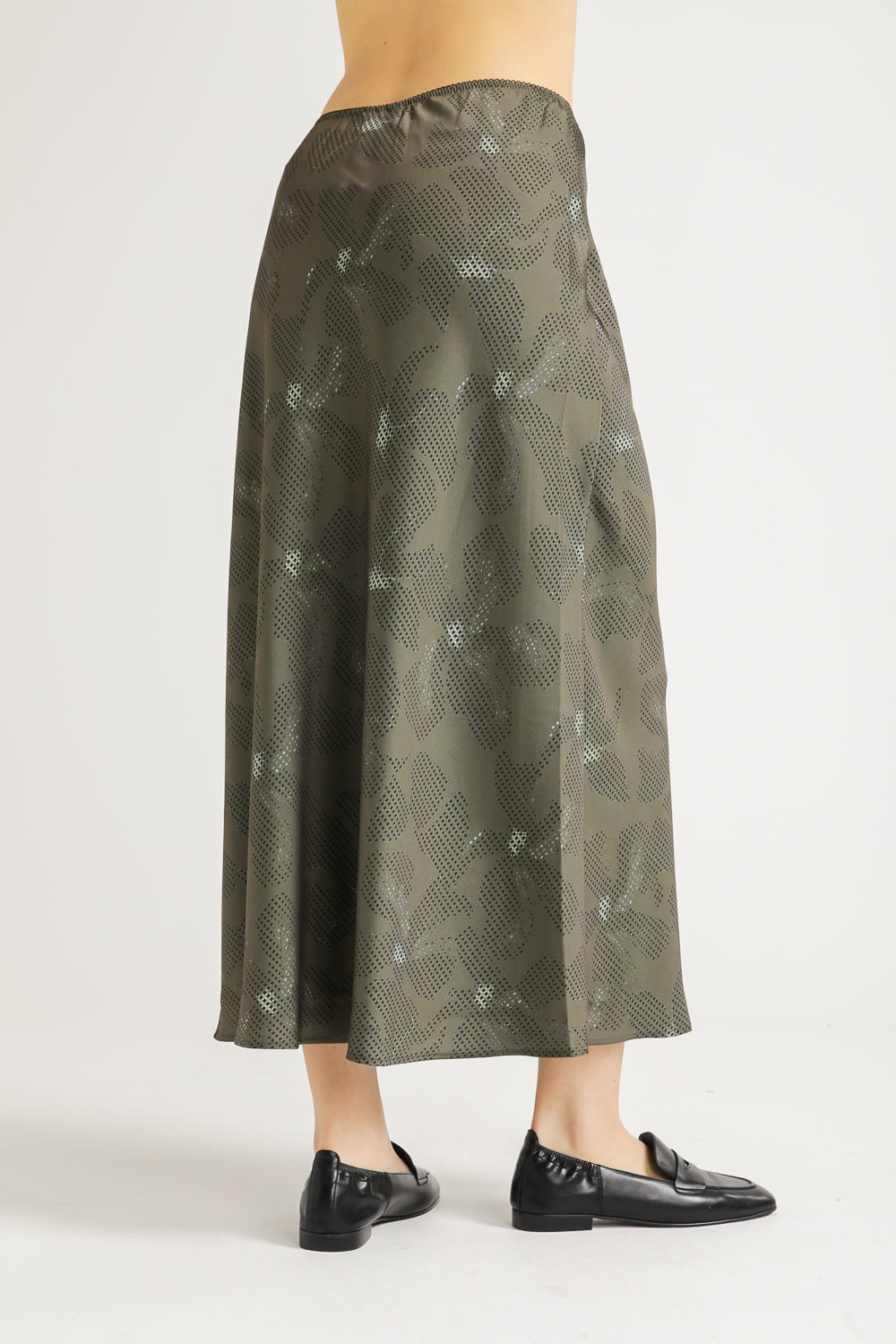 Flowers Print Skirt
