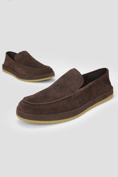 Suede Loafers